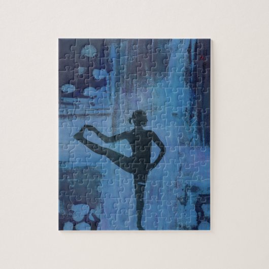 Puzzle Je garde ma fille de yoga d'équilibre (Vertical)