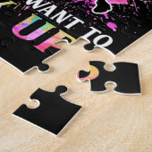 Puzzle Je Jette Comme Une Fille (Côté)