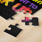 Puzzle Je Jette Comme Une Fille (Côté)