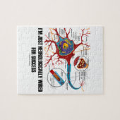 Puzzle Je juste suis neurologique câblé pour le succès (Horizontal)