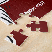 Puzzle Je ne mourrai pas mais vivrai Psaumes 118 (Côté)