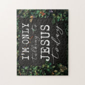 Puzzle Je ne parle qu'à Jésus aujourd'hui Plutôt (Vertical)