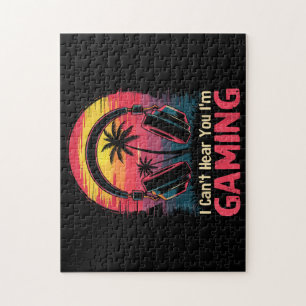 Puzzle Je ne peux pas vous entendre Je suis Jeux Vidéo Je