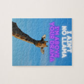 Puzzle Je ne suis pas Llama, je suis au-dessus de votre G (Horizontal)