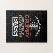 Puzzle Je ne suis pas toujours grincheux Parfois je joue  (Horizontal)