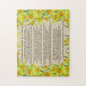 PUZZLE JE NE VOULAIS QUE COMME UN NUAGE (Vertical)