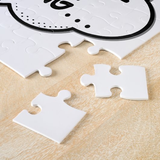 Puzzle Je préfère chasser (Côté)