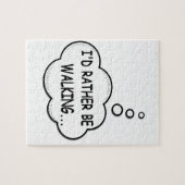 Puzzle Je préfère marcher (Horizontal)