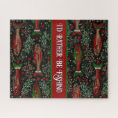 Puzzle Je préfère pêcher la truite de Noël (Horizontal)