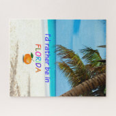 Puzzle Je préférerais être en Floride (Horizontal)