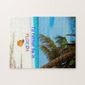 Puzzle Je préférerais être en Floride (Horizontal)