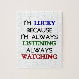 Puzzle Je suis chanceux