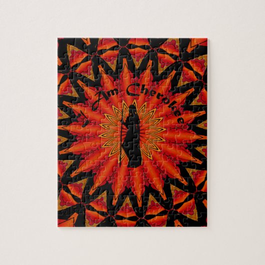 Puzzle Je suis cherokee (Vertical)