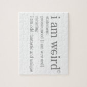 Puzzle Je suis étrange (Vertical)