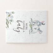 Puzzle Je suis Faire-part de bébé enceinte (Horizontal)