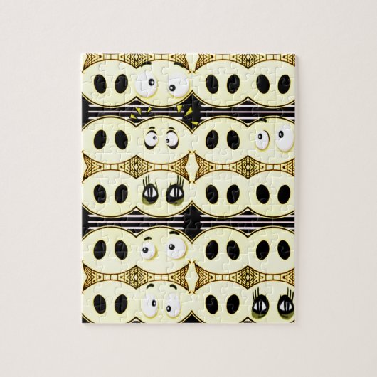 Puzzle Je suis heureux!_ (Vertical)