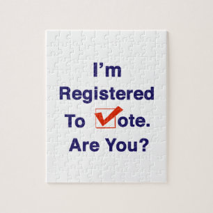 Puzzle Je suis inscrit au vote 2026