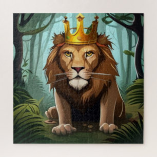 Puzzle Je suis le Roi de la Jungle !