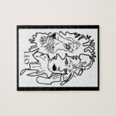 Puzzle Je suis LEO (Horizontal)