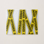 Puzzle Je suis offensé que la police ne croise pas (Horizontal)