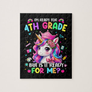 Puzzle Je suis prêt pour la licorne de 4e année Premier j