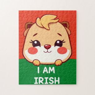 Puzzle Je suis un animal mignon irlandais