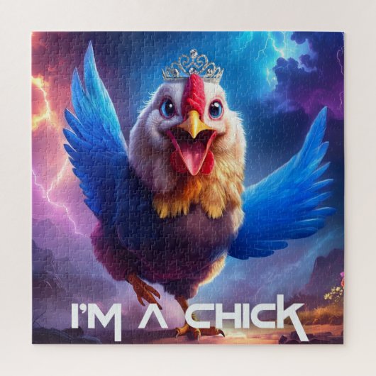 PUZZLE JE SUIS UN CHICK (Vertical)