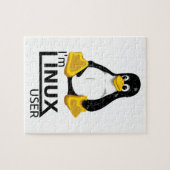 Puzzle Je suis un utilisateur Linux (Horizontal)
