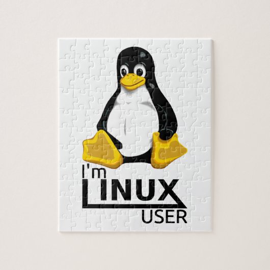 Puzzle Je suis un utilisateur Linux (Vertical)