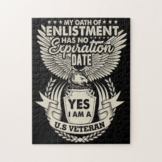 Puzzle Je Suis Un Vétéran Américain (Vertical)