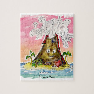 Puzzle Je t'ai lava