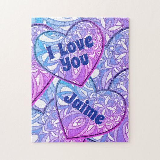 Puzzle Je T'Aime (Vertical)