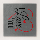 Puzzle je t'aime (Horizontal)