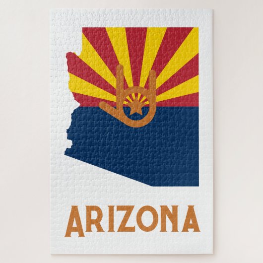 Puzzle Je t'aime, Arizona (Vertical)