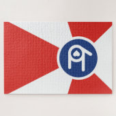 Puzzle Je t'aime Drapeau Wichita (Horizontal)