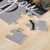 Puzzle Je t'aime Fête des pères papa (Côté)