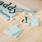 Puzzle Je t'aime Papa ! Photo personnalisable (Côté)