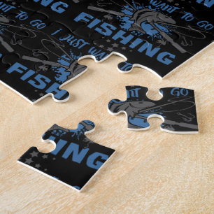 Puzzle Je veux juste aller pêcher