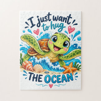 Puzzle Je veux juste serrer l'océan dans mes bras