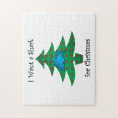 Puzzle Je veux un requin pour Noël (Vertical)