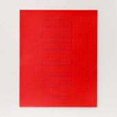 Puzzle je vois rouge (Vertical)