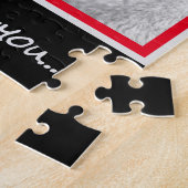 Puzzle Je vous surveillerai !  Cute Kitten noir (Côté)