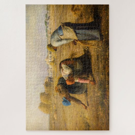Puzzle Jean-François Millet - Les Gleaners (Vertical)