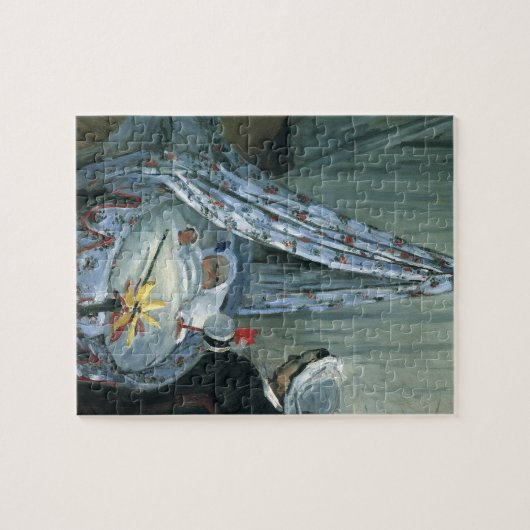 Puzzle Jean Monet dans son berceau par Claude Monet (Horizontal)