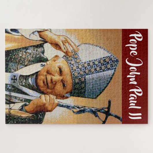 Puzzle Jean-Paul II JIGSAW PUZZLE...LE PAPE POLONAIS (Horizontal)