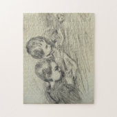 Puzzle Jean-Pierre Hoschedé & Michel Dessin Monet Fine (Vertical)