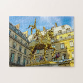 Puzzle Jeanne d'Arc Paris. (Horizontal)