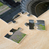 Puzzle Jeep et avion (Côté)