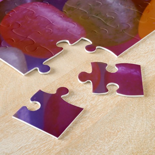 Puzzle Jelly Bean rose (Côté)