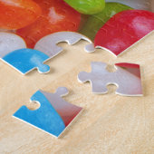 Puzzle Jelly Beans, Rainbow Coloured & Sweet (Côté)